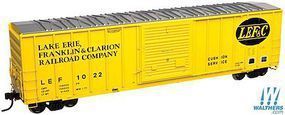 FMC 5077 50 FT Single-Door Boxcar Lake Erie Franklin & Clarion LEF 1010 - 50002423 : N