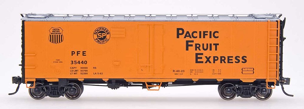 R-40-23 Refrigerator Car Pacific Fruit Express PFE - 65537 : N