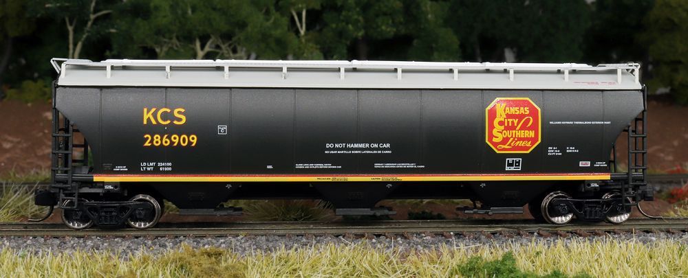 Trinity 5161 Cubic FT 3-Bay Hopper Kansas City Southern - 67237 : N