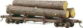 #103 Undecorated Kit Truss Log Car Kit - 103 : HO