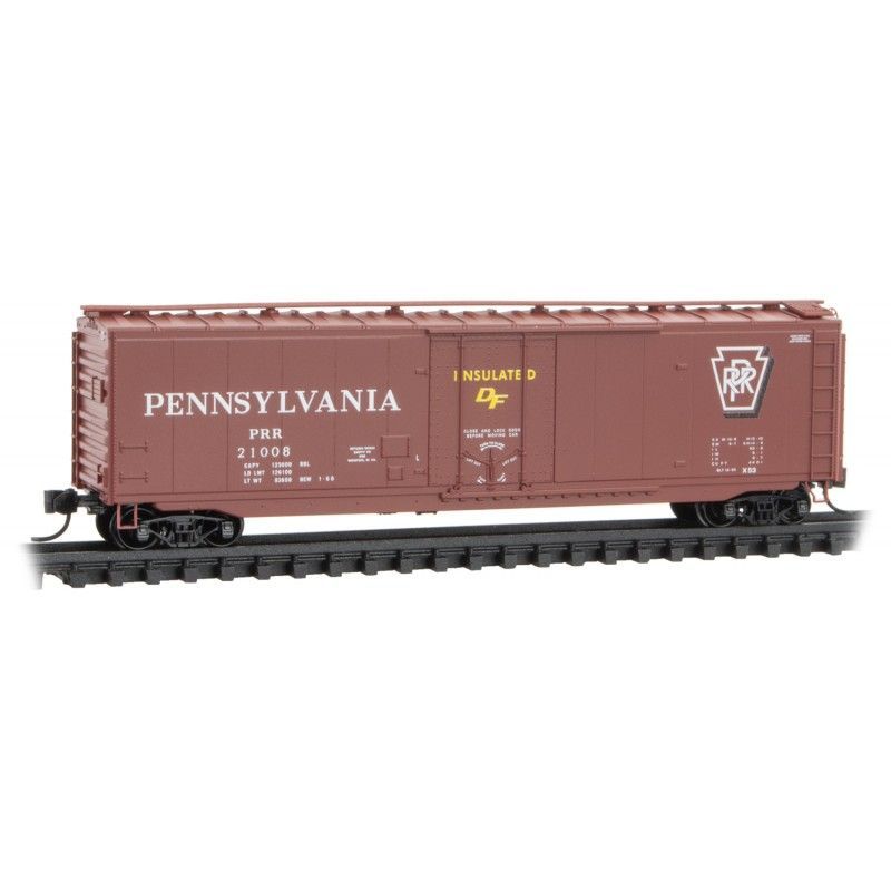 50' Standard Plug Door Boxcar Pennsylvania RR PRR 21008 - 03200461 : N