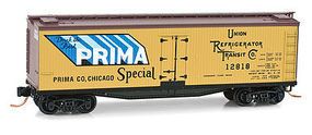 40 FT Double Sheathed Wood Reefer Prima Special Union Refrigeration Transit Co. 12818 - 04900650 : N