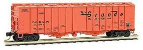 50 FT Airslide Covered Hopper Denver & Rio Grande Western D&RGW 15943 - 09800070 : N