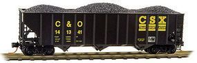 100-Ton 3-Bay Rib side Open Hopper CSX/C&O-10800302 : N