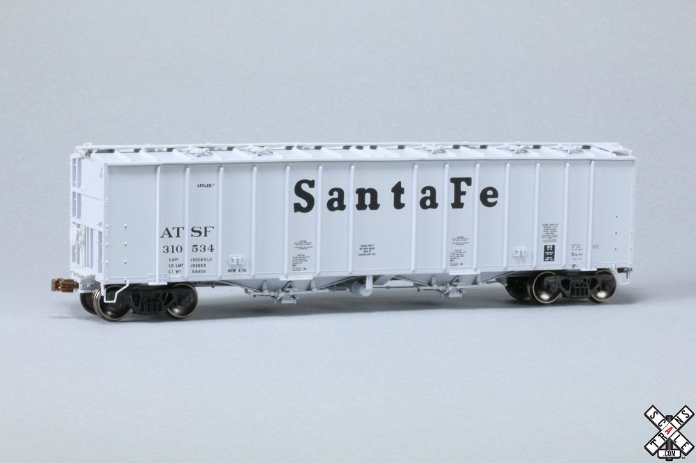GATC 4180cf Airslide® Covered Hopper Santa Fe ATSF 310546 - 10346 : HO
