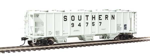 50' PS-2 2893 3-Bay Covered Hopper Southern Railway SOU 94757 - 036 : HO