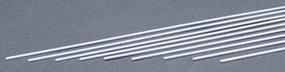 .040" X .060" Opaque White Polystyrene Strip -14 Inch Long - 143