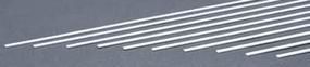 .040" X .125" Opaque White Polystyrene Strip-14 Inch Long - 146