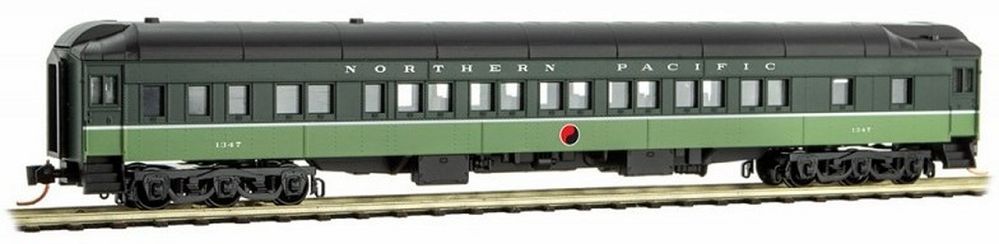 70 FT Heavyweight Mail Baggage Car Northern Pacific NP 1447 - 14800320 : N