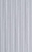 .080" Opaque White Polystyrene V-Groove Siding Sheet - 4080