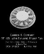Thinwall EMD 48 Inch Dynamic Brake Fans - DF1851 : HO