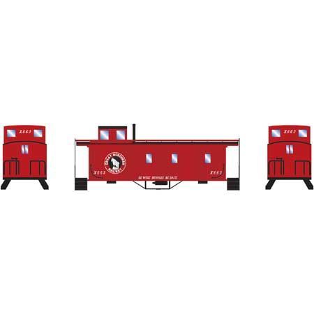 Wood Caboose-14452 : N