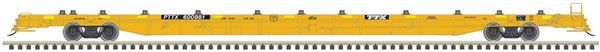 F89J Flatcar w/Deck Risers, Trailer Train PTTX 600981 - 50005523 : N