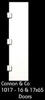 EMD Radiator Plain & Latched Compartment Doors - HD1017 : HO