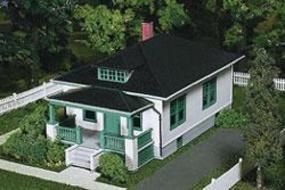 Residential Plastic Kit-712 : HO