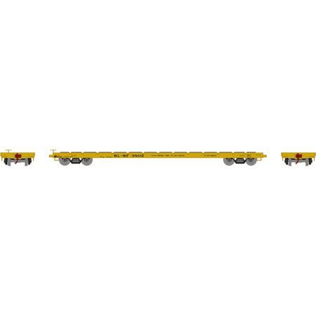 60' Flat Car, Frisco SLSF 3802 - 92675 : HO