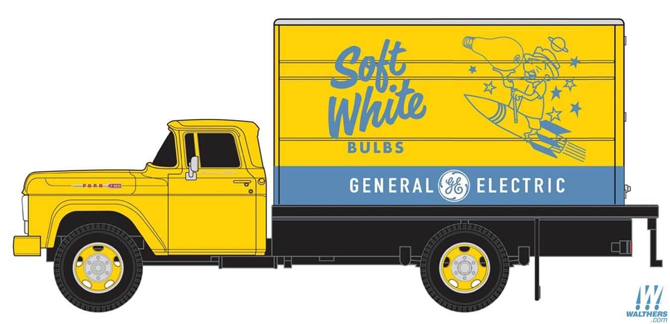 1960 Ford Box Truck - General Electric - 30484 : HO