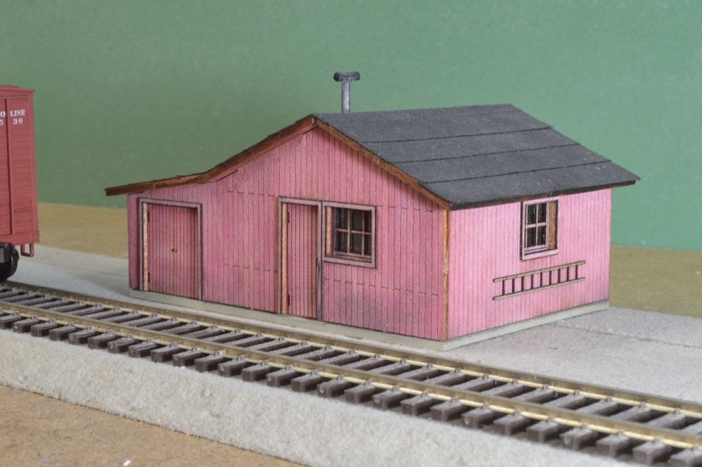 Wausau Car Repair Shed / Milwaukee Road Kit - 02 : HO