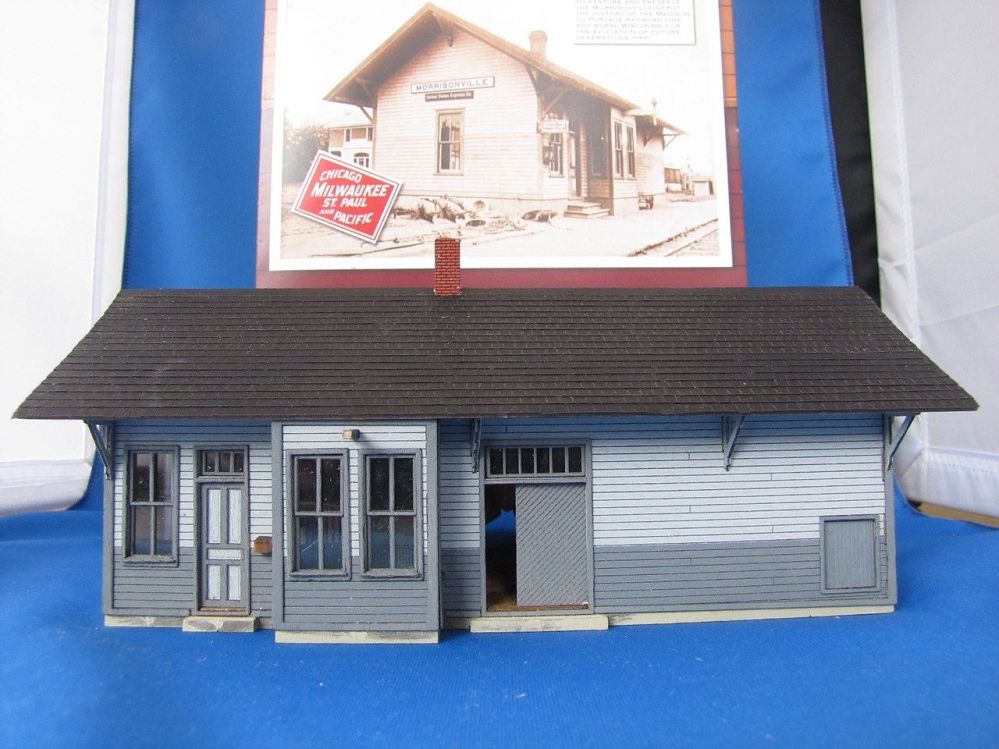 Morrisonville Depot Milwaukee Road Kit - 006 : HO