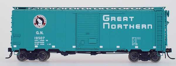 40' 12-Panel Boxcar Great Northern - 46011 : HO