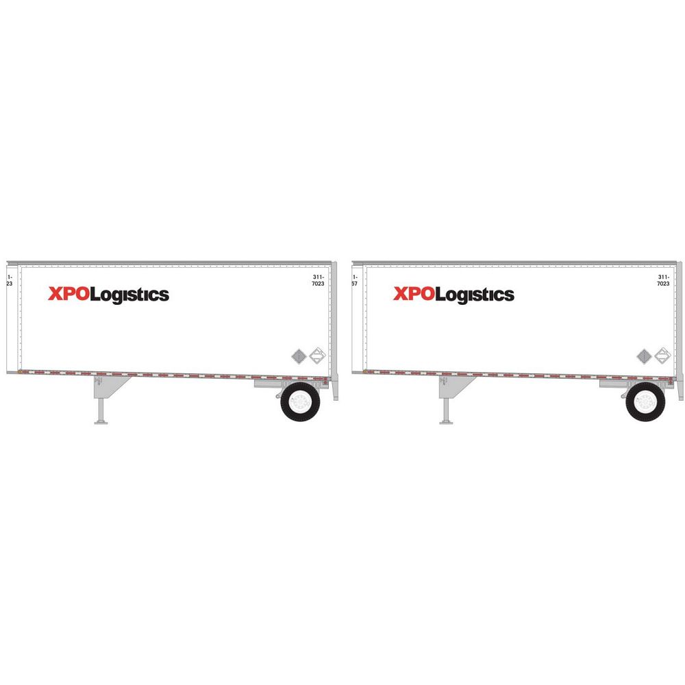 28 Ft Trailer-29041 : HO