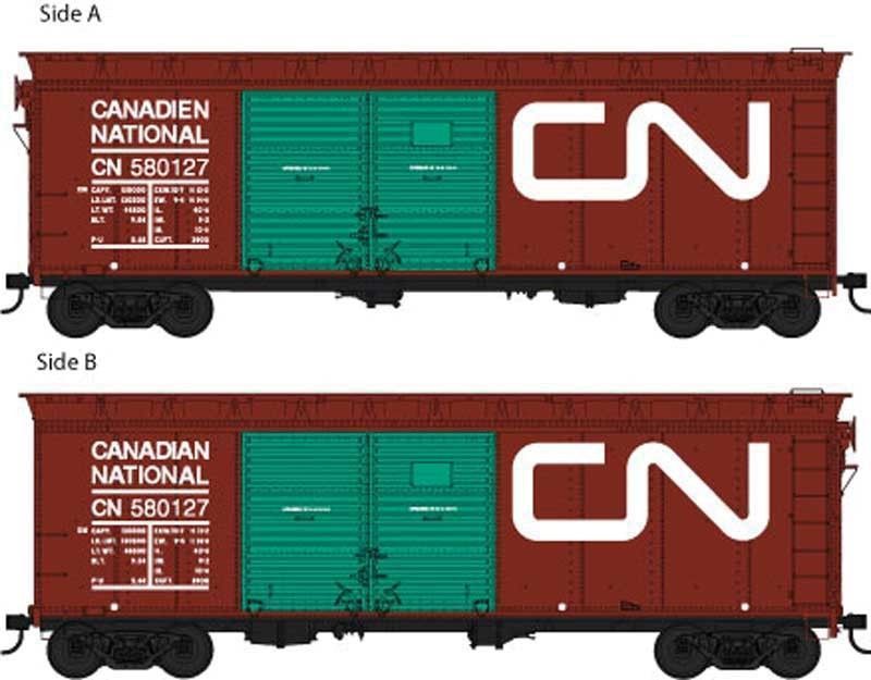 40 Ft Boxcar-42422 : HO