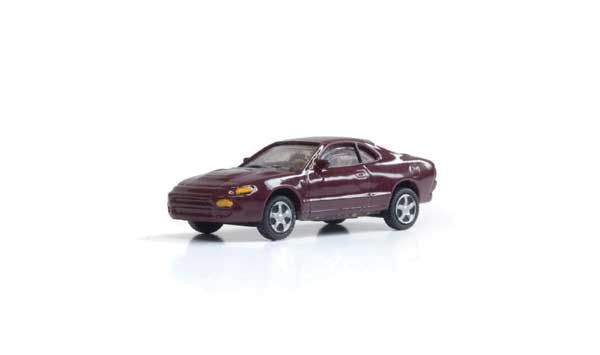 Maroon Coupe Modern Era Vehicles - AS5361 : HO