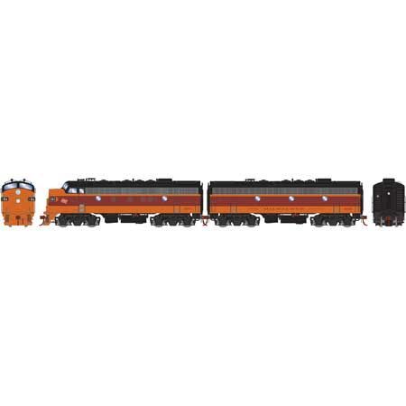 F7 A/B Milwaukee Road MILW 118A/119B DCC Ready - G12335 : HO