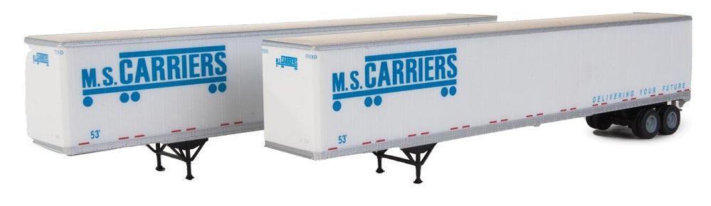 53' Stoughton Trailer 2-Pack MS Carrier - 2463 : HO