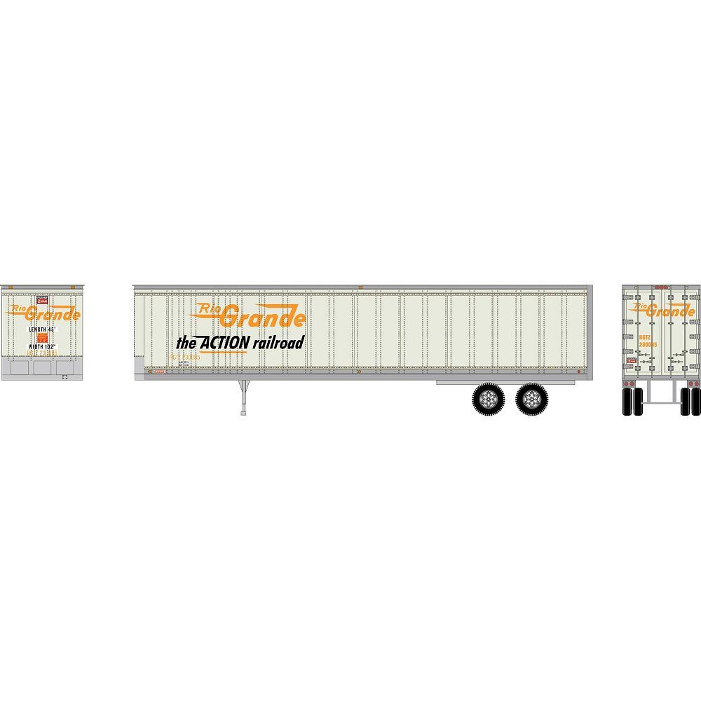 45' Trailer RGTZ #230085 - 15516 : HO