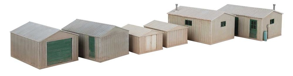 Metal Yard Shed Kit - 4123 : HO