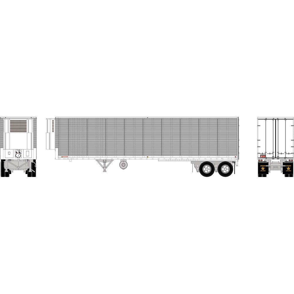 40 Ft Trailer-16084 : HO