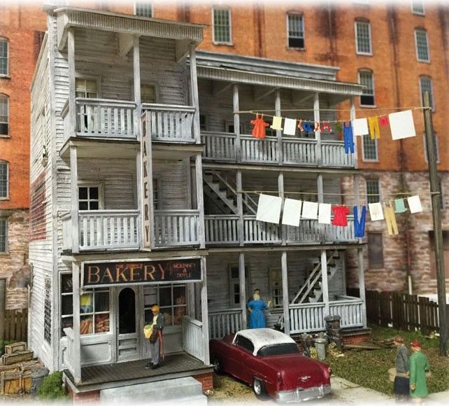 Laser Cut Wood Kit-572 : HO