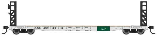 53 Ft Flat Car-5913 : HO