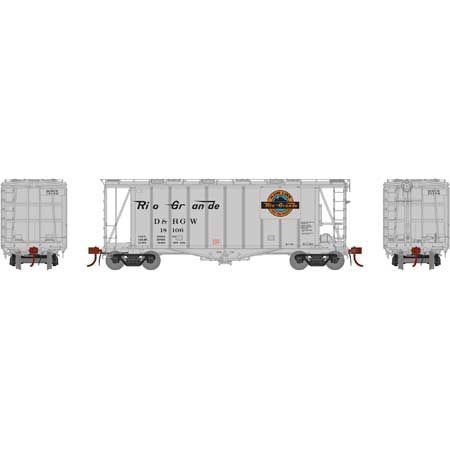 GATC 2600 Airslide Hopper Rio Grande D&RGW 18106 - 23482 : N
