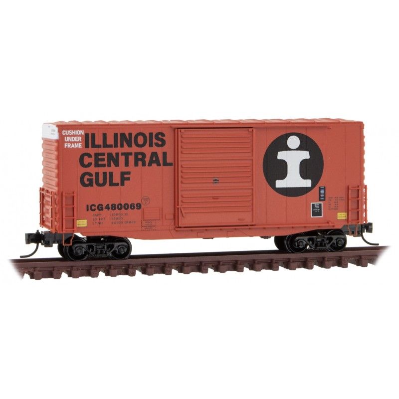 40' Hy-Cube Boxcar Illinois Central Gulf 480069 - 10100150 : N