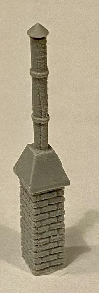 Tall Smokestack 3 Pack - 2036 : HO