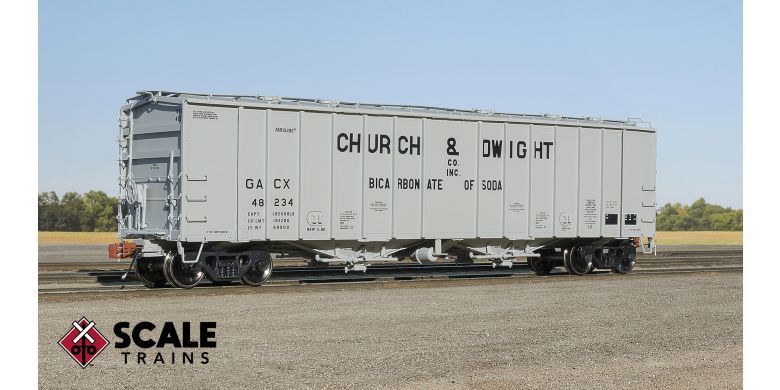GATC 4180 Airslide Covered Hopper Church & Dwight GACX 48234 - 32994 : HO