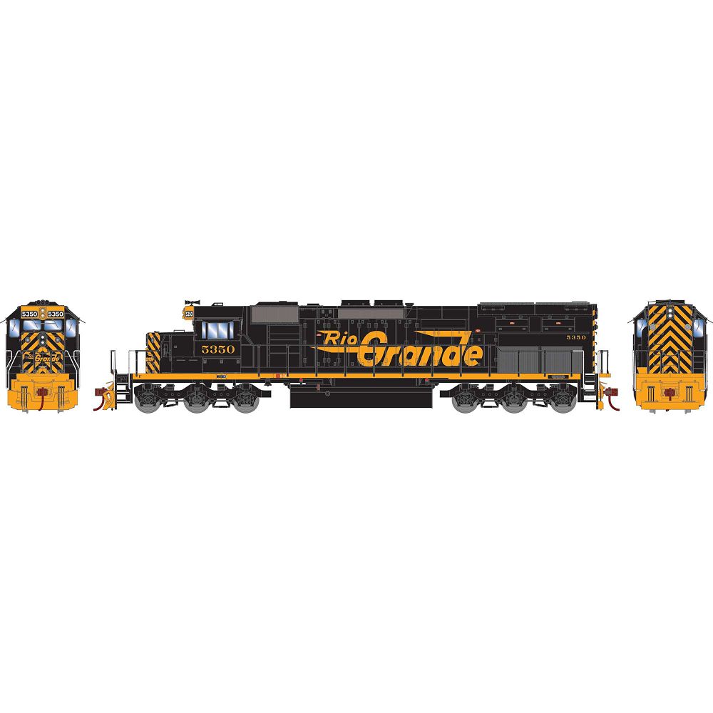 SD40T-2, D&RGW 5350, DCC Ready - 72072 : HO