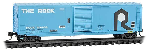 50' Single-Door Boxcar No Roofwalk Rock Island ROCK 50464 - 07700280 : N