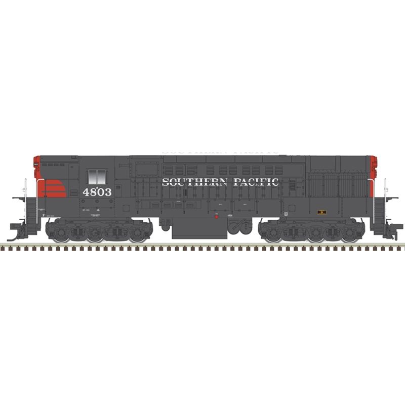 FM H-24-66 Phase 1B Trainmaster Southern Pacific SP 4804 DCC & Sound Ready - 10004117 : HO