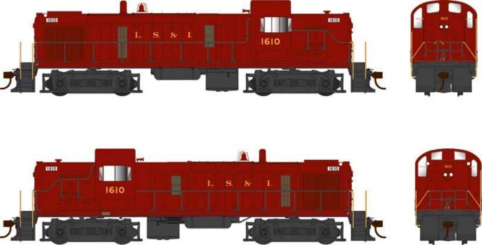 Alco RS3 Phase 3 - Lake Superior & Ishpeming 1609 w/ESU LokSound - 25205 : HO