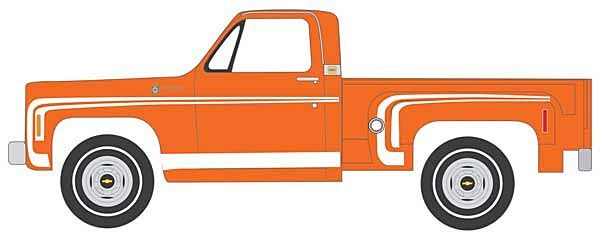 1976 Chevy Stepside Pickup - Tangier Orange - 30617 : HO