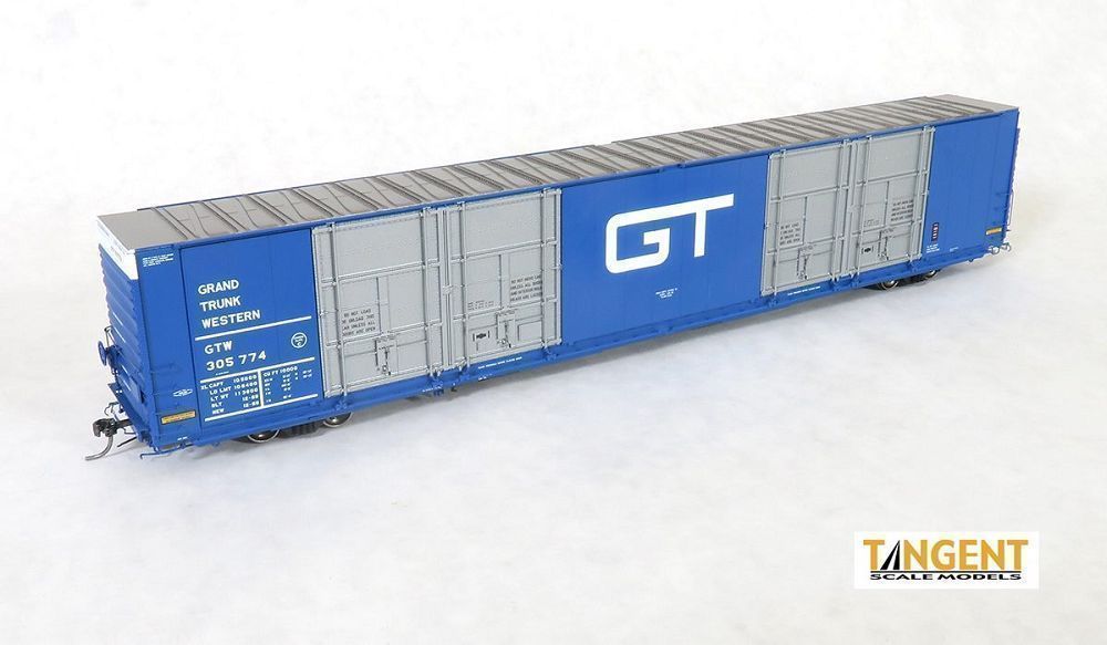 Greenville 86' Quad Plug Door Box Car Grand Trunk Western GTW 305774 - 2551808 : HO