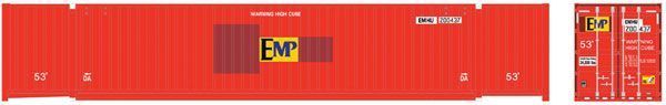 53' Jindo-CIMC Corrugated Container EMP Set 2 EMHU 200413, 200427, 200475 - 50005949 : N