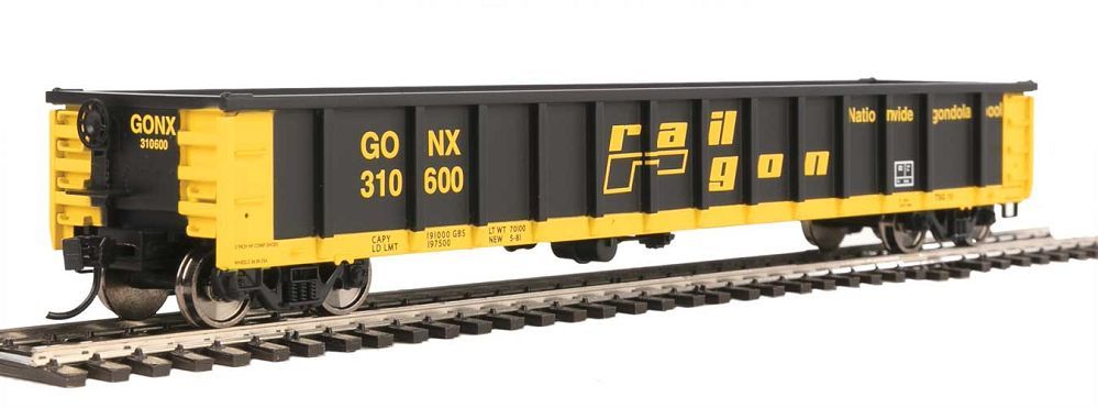 53' Railgon Gondola - Railgon GONX 310600 - 6283 : HO