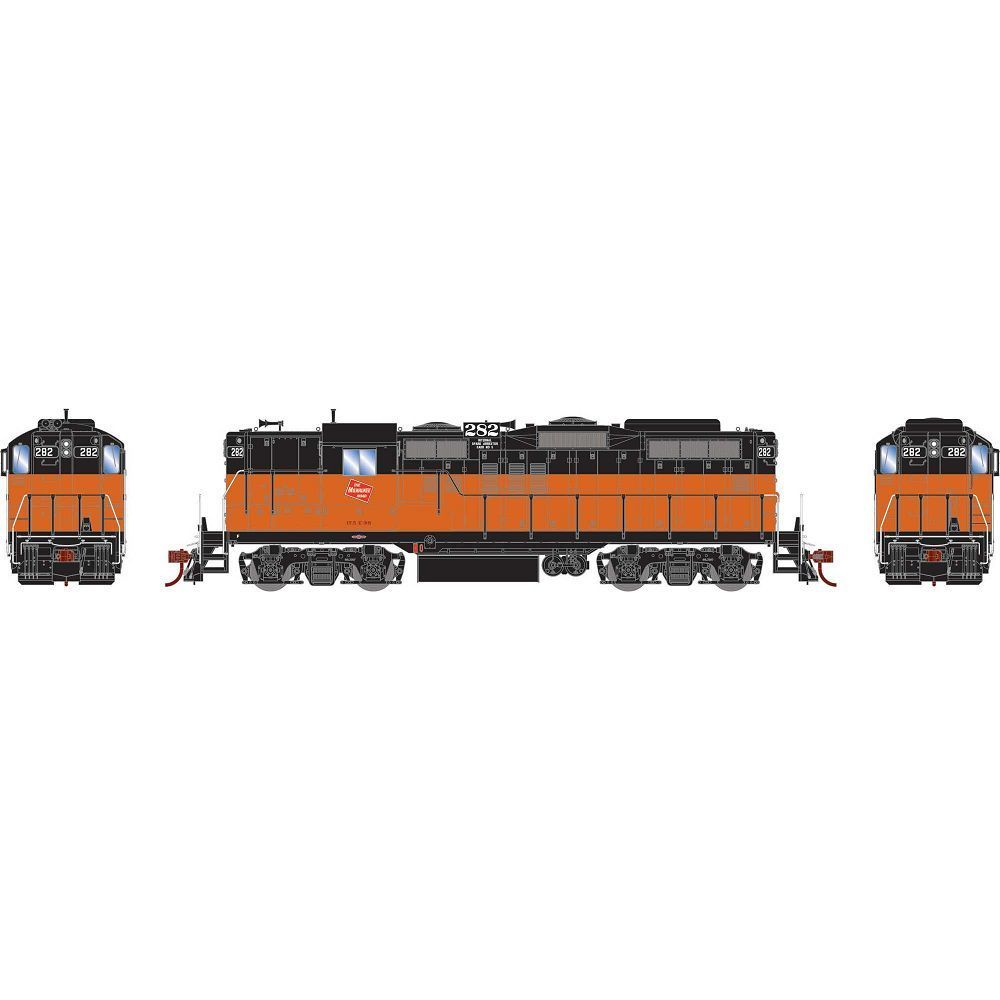 GP9 Locomotive MILW 297 DCC Ready - G82272 : HO