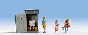 Toilet Stories (Outhouse/People) - 15560 : HO