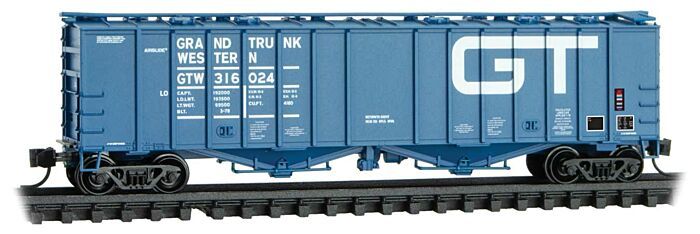 50' Airslide Covered Hopper Grand Trunk Western 316024 - 09800140 : N