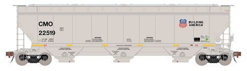 3-Bay Covered Hopper - 33308 : HO